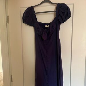 Altar'd State Deep Purple Midi Dress